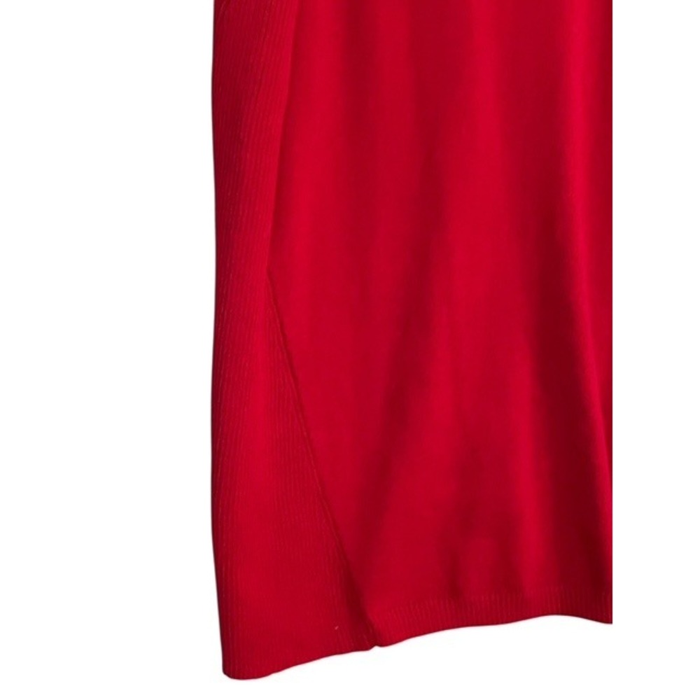 Chico's Red Sleeveless Knit Dress Tank Top Stretch Casual Layering